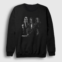 Presmono Unisex Band Gorgoroth Sweatshirt Siyah