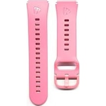 5 Plus Akıllı Saat Yedek Kayışı Kasa Kordon Set Pembe