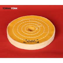 6 X 70 X Delik 20 - 22 Mm Delik Sert Sarı Polisaj Keçesi 150 Mm Extra Shine - Tornatürk