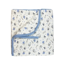 Sema Baby Empirme Bebek Battaniye Mavi