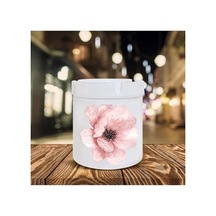 Hobishop 8829 Pembe Çiçek Desenli Seramik Şık Küllük