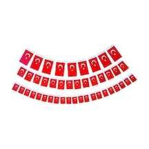 Minik Boy Ipli Bayrak 50'Li
