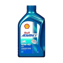 Shell Advance 4t Ax7 10W40 - 1 L Jaso Ma2-Apı Sm Motosiklet Motor Yağı 1 L