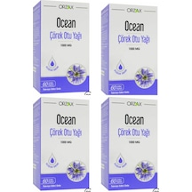 Ocean Çörek Otu Yağı 1000 Mg 60 Kapsül 4 Adet