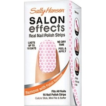 Sally Hansen Salon Effects Gerçek Ojeden Yapılan Desenli Oje Band Pink A Dot