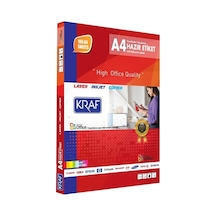 Kraf Laser Etiket Kf-2453 45MM X 30MM 3600 Etiket