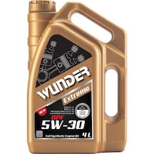 Wunder Extreme 5W-30 Df Tam Sentetik Motor Yağı 4 L