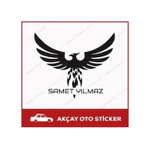 Isim Sticker Anka Sticker Isme Özel Sticker Oto Sticker Araba