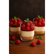 Cambu Borosilikat 3'lü Magnolia Puding Tatlı Kasesi 350 Ml Cam