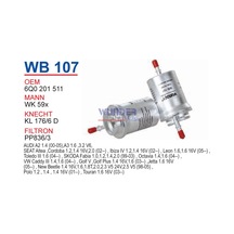 Wb 107 Volkswagen Polo Iv 3 Giriş Benzin Filtresi 6Q0201511