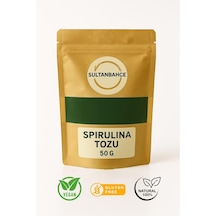 Spirulina Tozu 50 Gr Doğal Bitkisel Protein Ve Yüksek Süper Gıda - Spirulina Powder