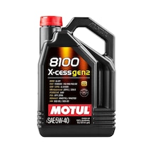 Motul 8100 X-cess Gen2 5w-40 5 Lt Motor Yağı