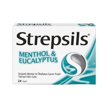 Strepsils Mentol Ve Okaliptus İçeren Pastil 24 Adet-2822