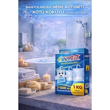 Banyolara Ve Tuvaletlere Özel Nem Rutubet Giderici Korozyon Koku Önleyici 1 Kutu 2 Paket 1 Kg