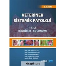 Veteriner Sistemik Patoloji Cilt 1 -  Sindirim Solunum - Fatih Hatipoğlu - Atlas Akademi Yayınları