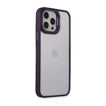 Joko Apple iPhone Uyumlu  14 Pro Uyumlu Kılıf Roblox Lens Standlı Kapak - Mor