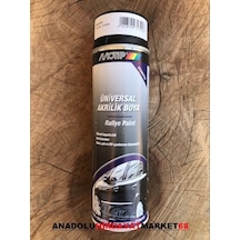 Motip Mat Siyah Sprey Tampon Boyası Sprey Oto Boyası 500 ML Germa