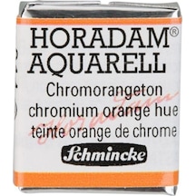 Schmincke Horadam Aquarell Artist Sulu Boya Chrome Orange, No Lead Yarım Tablet