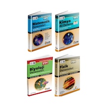 Aydın 2025 Tyt Matematik + Fizik + Kimya + Biyoloji Deneme Seti 4 Kitap