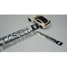 Dk Nissan Nismo Krom Siyah Çamurluk Yanı Logo Arma Amblem Seti