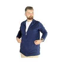 Mode Xl Buyuk Beden Erkek Hırka Fermuarlı Stell Dik Yaka 20571 I