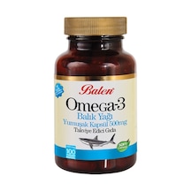 Balen Omega 3 Balık Yağı 100 Yumuşak Kapsül