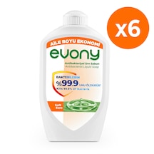 Evony Antibakteriyel Sıvı Sabun Soft Care 6 x 1500 ML