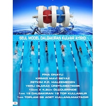 Seul Model Kulvar Ayırıcı Olimpik Havuz Kulvar Ayırıcı 25 Metre