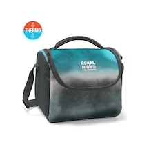 Coral High Kids Turkuaz Gri Batik Thermo Beslenme Çantası 11768
