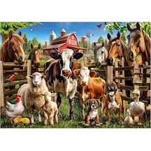 Educa 500 Parça Çiftlik Arkadaşları Hayvan Puzzle - 19905 - Farmyard Buddies