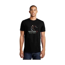 The Witcher Baskılı Siyah Erkek Tshirt (528787178)