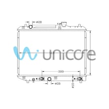 17700-60G11 Su Rad Suzukı Baleno 95-02 Oto 350X525