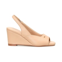 Nine West Asıen 3fx Krem Kadın Comfort Sandalet Bej