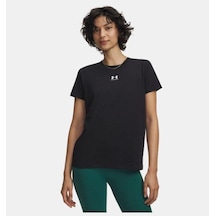 Under Armour Rival Core Short Sleeve Kadın T-shirt-31804 Siyah