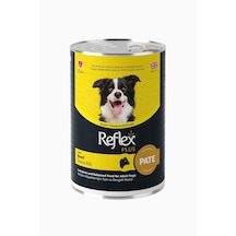 Reflex Plus Pate İçinde Et Parçacıklı Dana Etli Yetişkin Köpek Maması 400 G