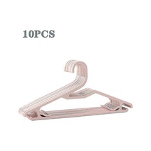 Ganzhoushop Dikişsiz Plastik Askı Çok İşlevli Kaymaz Kurutma Askısı Ağır Hizmet Islak Ve Kuru İç Çamaşırı Kurutma Rafı Pembe Çok Renkli