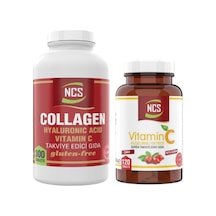 Collagen Kollajen Hyaluronic Acid 300 Tablet Vitamin C 120 Tablet