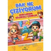 Bak Ne Çiziyorum - Harflerden Eğlenceli Çizimler - Yqbx-666041