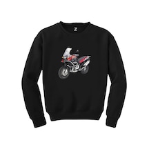 BMW R 1200 GS Macera K51 Siyah Sweatshirt Siyah