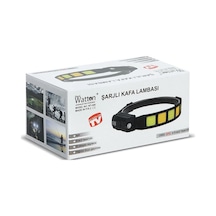 Sensörlü Cob Xpg Led Kafa Lambası Wt-066 Açık Kırmızı