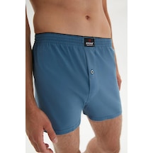 Erdem Erkek Penye Düz Renk Boxer 1400 - 6 Adet 001