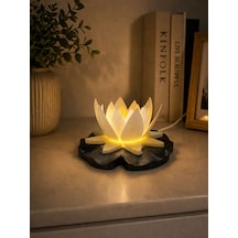 Lotus Gece Lambası Beyaz