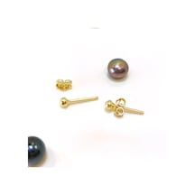Altınofisi 3 MM Nokta Vidalı Top Küpe 14 Ayar