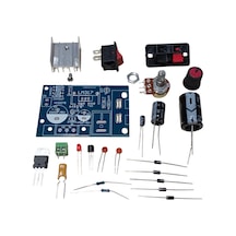 Dc 1.25-30v 1a Lm317 İle Ayarlanabilir Güç Kaynağı Kendin Yap Hobi Devresi Dıy Lehimleme Kiti Demonte Montesiz