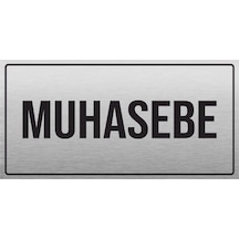 Muhasebe Yönlendirme Levhası Metal Pr-2