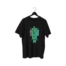 Bluu Ngup-W Sporcu T-Shirt Bisiklet Yaka (532939544) Siyah