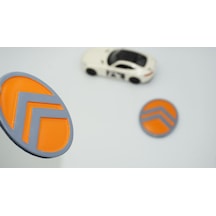 Dk Tuning Citroen C3 C4 C5 C6 Turuncu Gri Abs Yan Kanatlar Logo A
