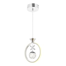 Eray Aydınlatma 1125-1 Krom Led Avize Krom