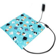 Kedi Minderi Isıtmalı Model 45x45cm 12v Adaptörlü Su Geçirmez Kdtes83