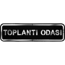 Abs Lüx Çift Katlı Yönlendirme Levhası Siyah-Gümüş Toplantı Odası Abs Lüx Çift Katlı Yönlendirme Levhası Siyah-Gümüş Toplantı Odası